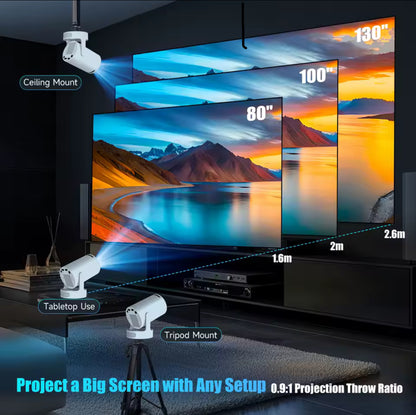 1080p Mini Home Theater Projector